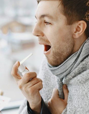 Bleeding when removing tonsil stones